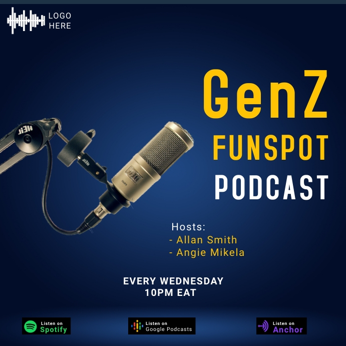 podcast flyer Template PosterMyWall podcast flyer Template PosterMyWall