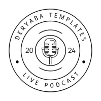 Podcast Karaoke Microphone Video Logo Maker template