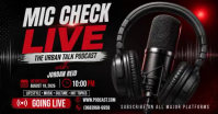 Podcast Live Facebook Shared Image template