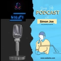 podcast show Instagram Post template