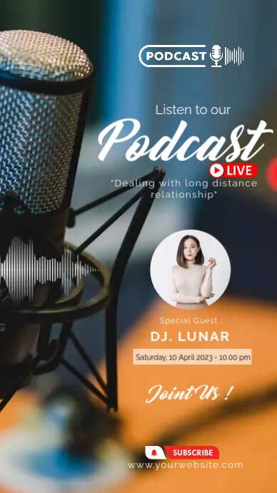 podcast special guest Template | PosterMyWall