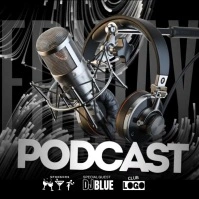 Podcast Template Instagram-opslag