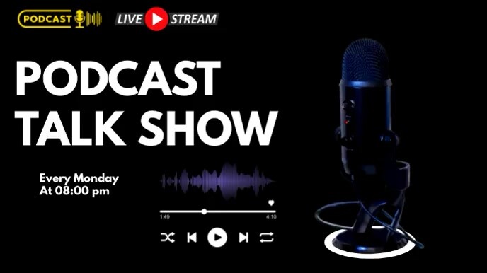 Copy of Podcast Video | PosterMyWall