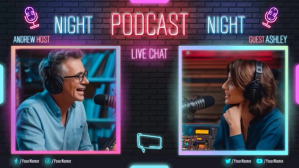Podcast Video Twitch Overlay Template