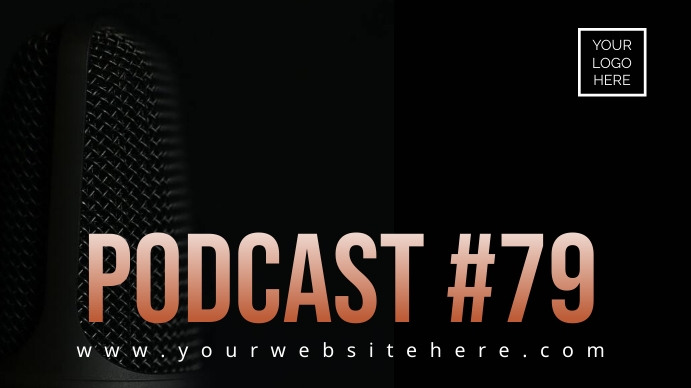 Podcast YouTube Thumbnail for more Clicks template