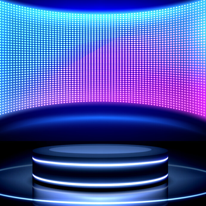 Podium light background Template | PosterMyWall