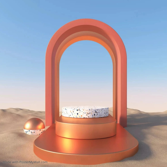 Podium stage performance poster Template | PosterMyWall