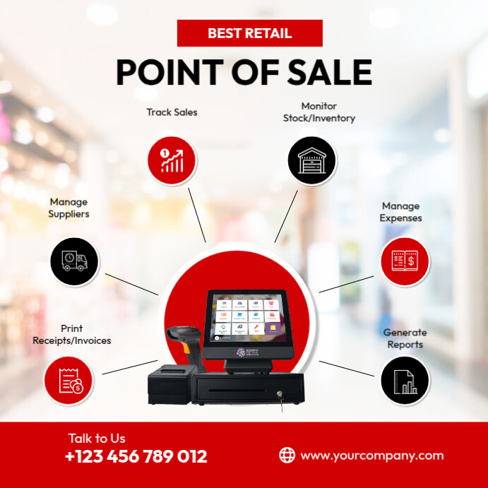 Point of Sale poster Template | PosterMyWall