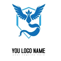 Pokemon logo template