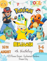 343+ Free Templates for 'Pokemon birthday' | PosterMyWall 343+ Free Templates for 'Pokemon birthday' | PosterMyWall