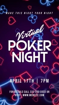 poker Instagram Story template