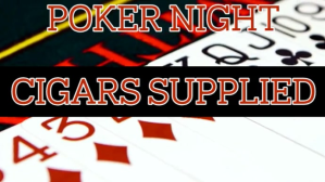 POKER NIGHT VIDEO INVITATION Digitalt display (16:9) template