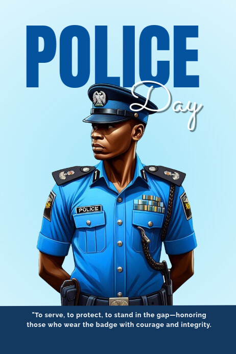 Copy of Police | PosterMyWall