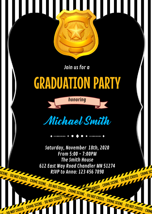 Modele Remise Des Diplomes De Police Theme Invitation Retraite Postermywall Modele Remise Des Diplomes De Police Theme Invitation Retraite Postermywall