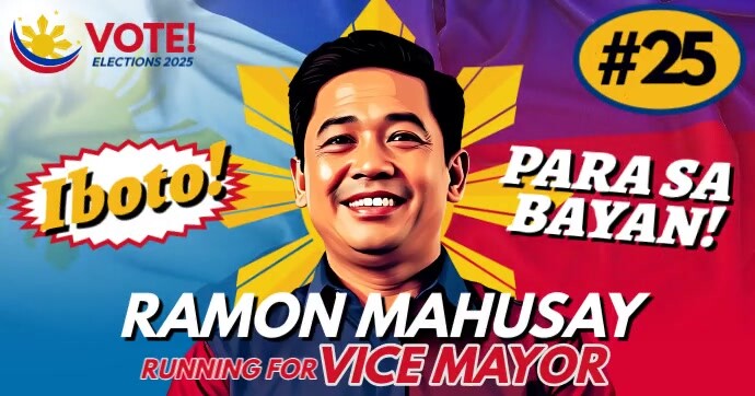 Political Banner Layout Facebook 共享图片 template