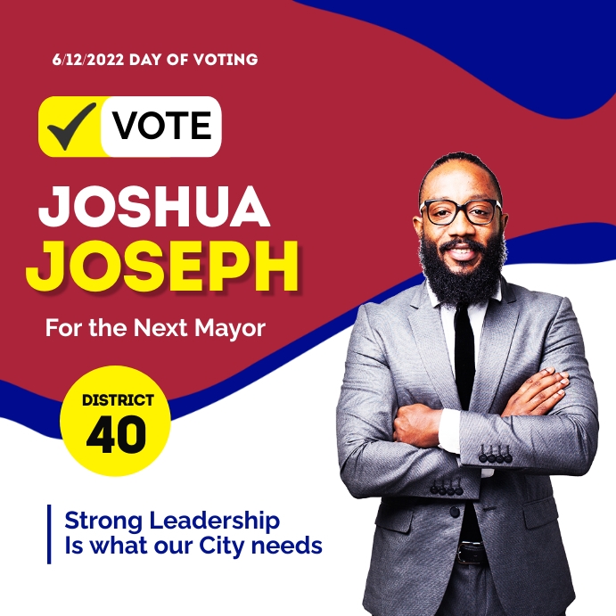 POLITICAL CAMPAIGN POSTER Template PosterMyWall POLITICAL CAMPAIGN POSTER Template PosterMyWall