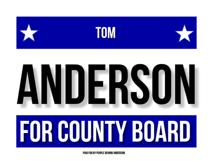Political Campaign Sign Template | PosterMyWall