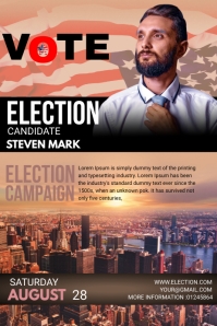 Election Campaign Poster Template | PosterMyWall