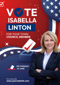 Political Flyer Template A4
