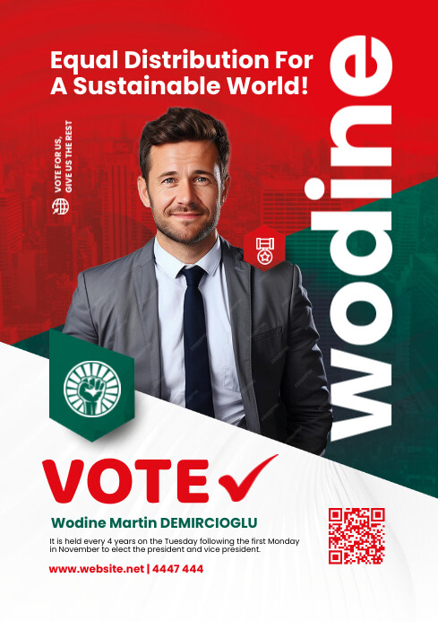 Partei Flyer Political Flyer Template | PosterMyWall