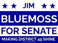 Political Lawn Sign template