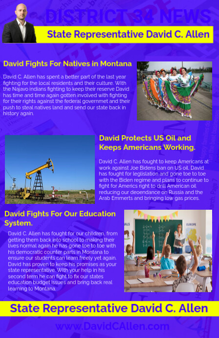Political News Letter Template | PosterMyWall