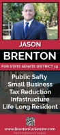 Political Palm Card Layout template