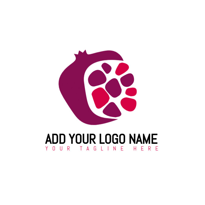Pomegranate/vector/symbol/identity/icon/seed/natural/healthy/organic/fresh/exotic/grocery/ Logo template