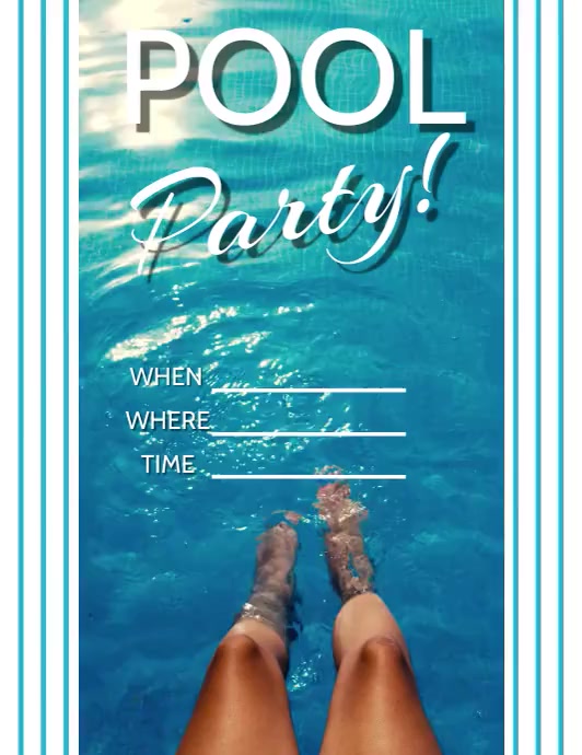 POOL PARTY Template | PosterMyWall