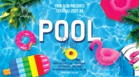 Pool Party Display template