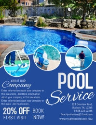 POOL SERVICE Template | PosterMyWall