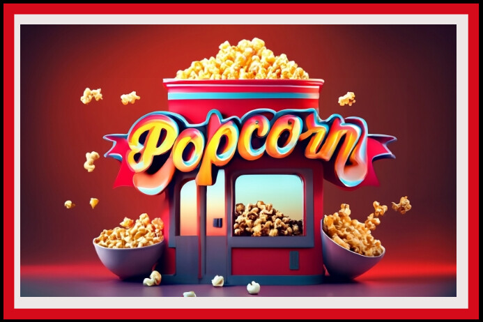 Rotulo Pop Corn Plantilla de Pop corn poster | PosterMyWall