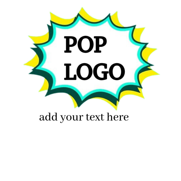 POP LOGO Template | PosterMyWall