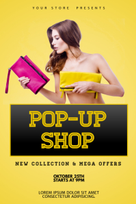 1 150 Pop Up Shop Customizable Design Templates Postermywall
