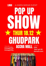 Pop-up Store Sale Posters Template | PosterMyWall
