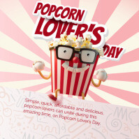 Popcorn Day Ads Template | PosterMyWall