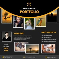 Portfolio Photography post Vierkant (1:1) template