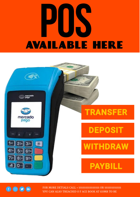 POS,POS Template | PosterMyWall