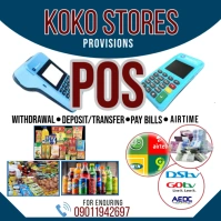 pos banner Quadrato (1:1) template