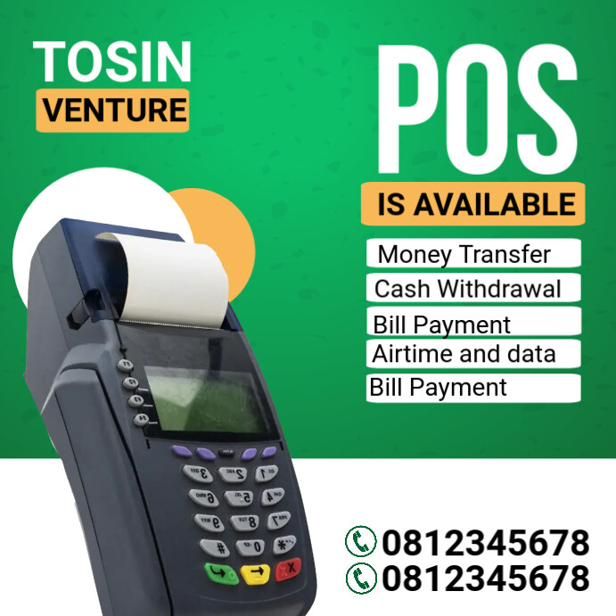 POS BUSINESS DESIGN Template | PosterMyWall