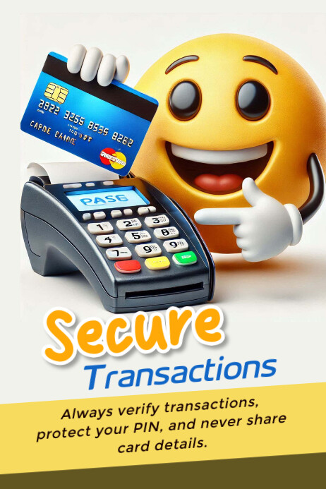 POS Poster template
