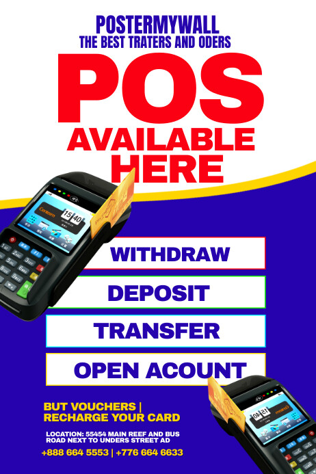 POS Template PosterMyWall POS Template PosterMyWall