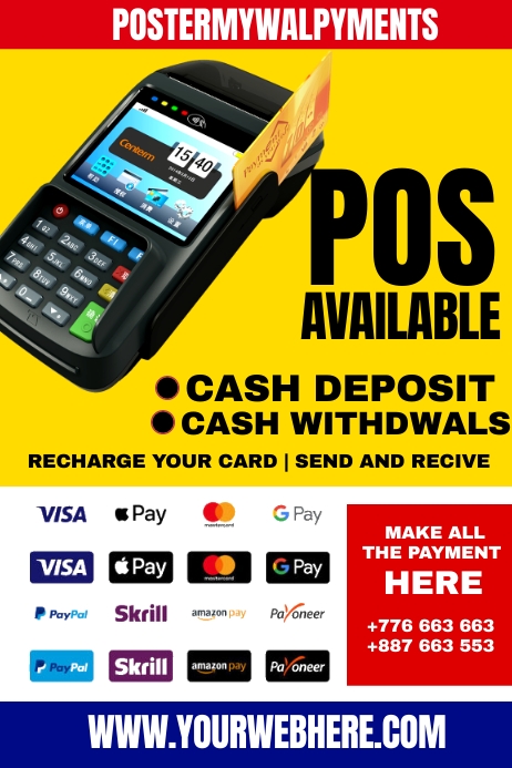 pos Template | PosterMyWall