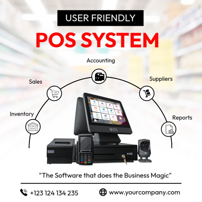 POS System Template | PosterMyWall