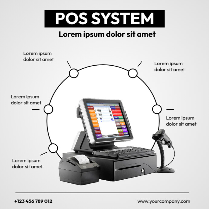 POS System Instagram Post template