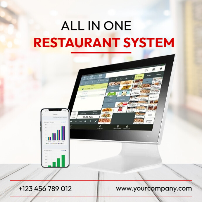 POS System Instagram Post template