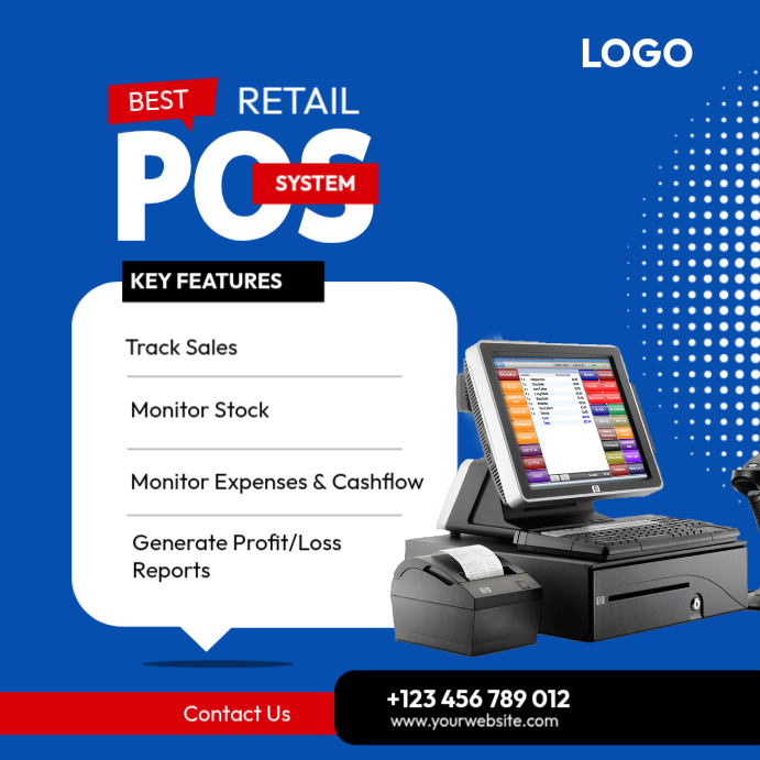 Retail Pos System Instagram Ad Template | PosterMyWall