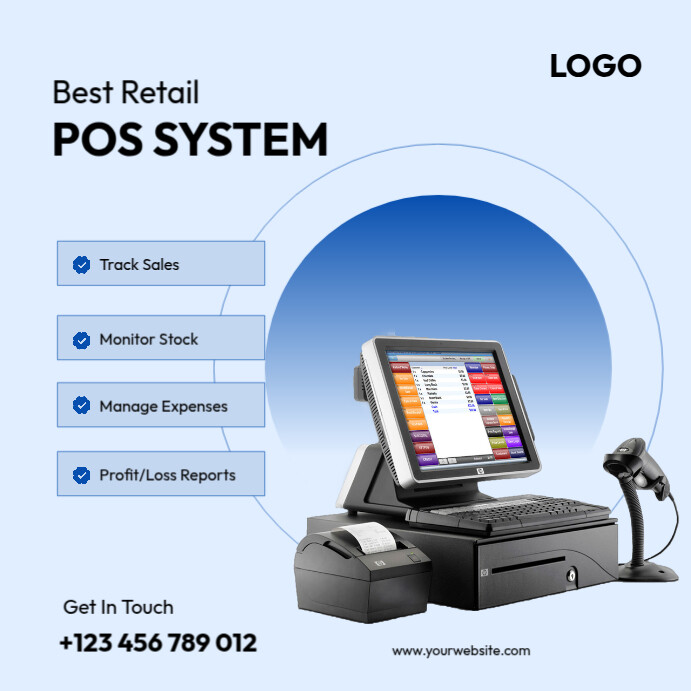 POS System Poster Template PosterMyWall POS System Poster Template PosterMyWall