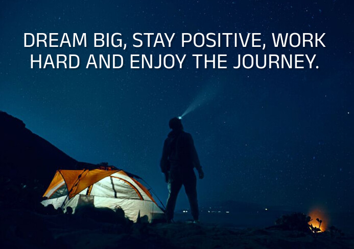 Plantilla de POSITIVE AND WORK QUOTE TEMPLATE | PosterMyWall