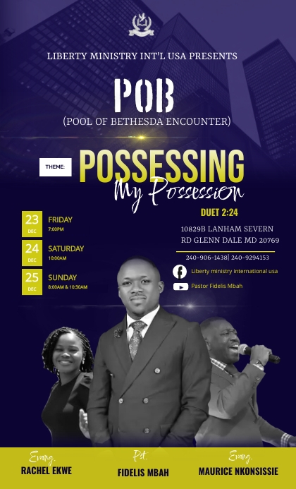 Posess POSSESSING MY POSSESSION Template | PosterMyWall
